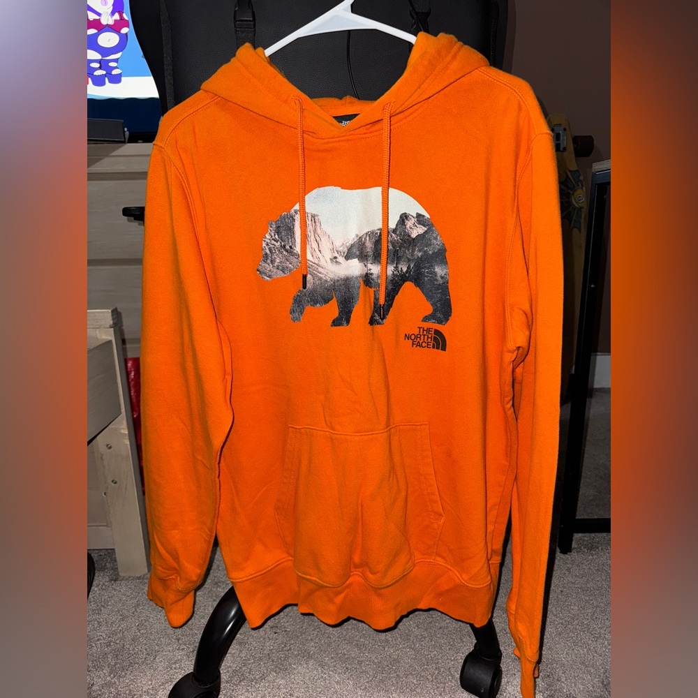 North face graphic hoodie